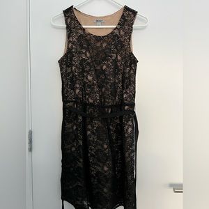 DKNY Black Lace Dress
